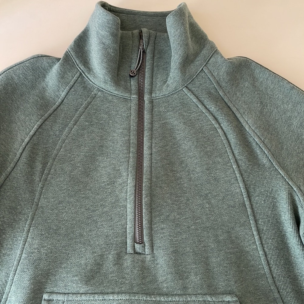 Lululemon Scuba Funnel Neck Half Zip - Picture 4 of 12